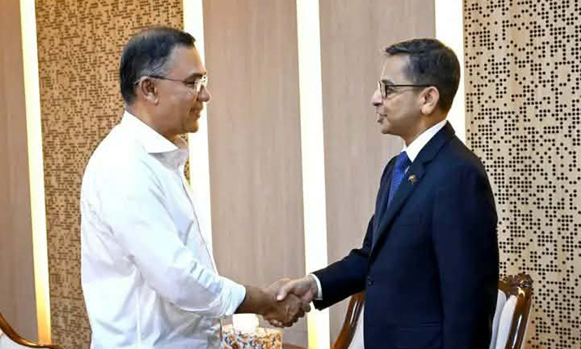 তারেক রহমানের সঙ্গে প্রণয় ভার্মার বিদায়ী সাক্ষাৎ