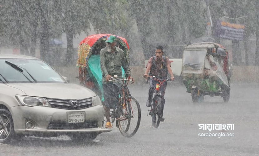 ৬ বিভাগে অতি ভারী বৃষ্টির পূর্বাভাস