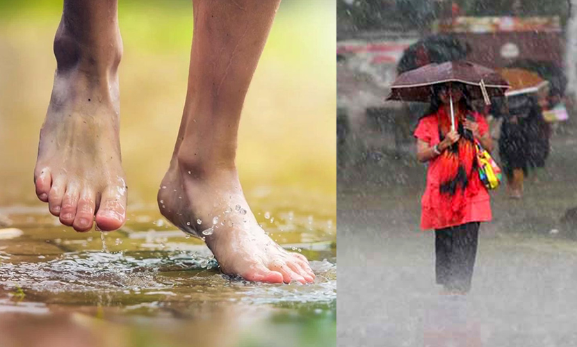 বৃষ্টির দিনে পায়ের সুরক্ষা: সহজ উপায়