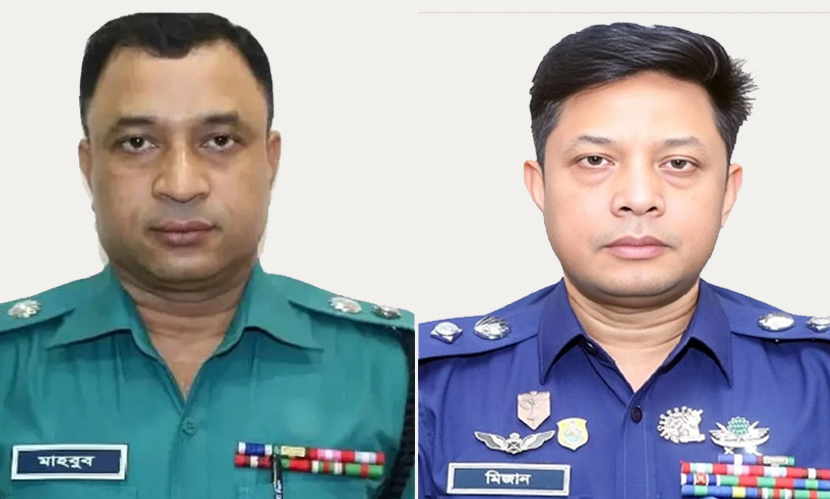 ফেনী ও পঞ্চগড়ের আলোচিত ২ পুলিশ সুপার প্রত্যাহার