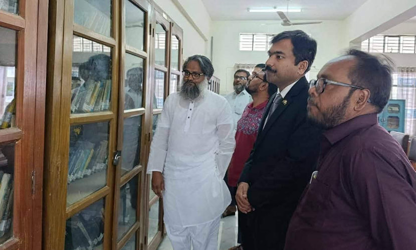 রাবির উর্দু বিভাগ পরিদর্শন করলো পাকিস্তান হাইকমিশনের প্রতিনিধিদল