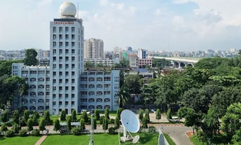 দুপুরের মধ্যে ঢাকায় ও আশেপাশের এলাকায় বজ্রসহ বৃষ্টির আভাস