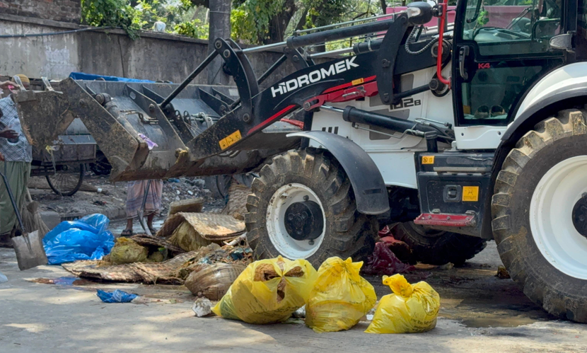 ২ দিনে ১১ হাজার টন বর্জ্য অপসারণ ডিএনসিসির