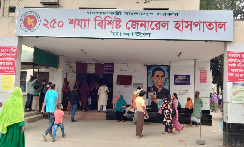 টাঙ্গাইলে চলন্ত ট্রেনের ছাদ থেকে পড়ে অজ্ঞাত শিশু নিহত