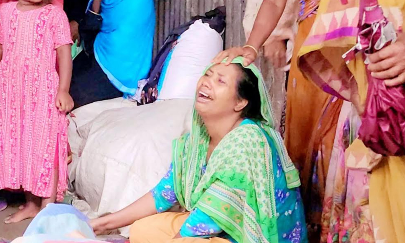রাজবাড়ীতে বজ্রপাতে ৯ মাসের অন্তঃসত্ত্বা গৃহবধূর মৃত্যু