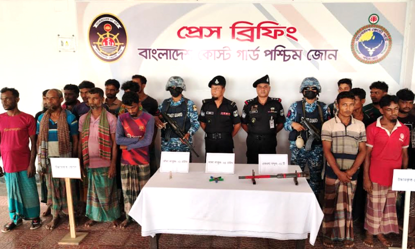সুন্দরবনের দস্যু বাহিনীর কাছে জিম্মি ২১ জেলে উদ্ধার