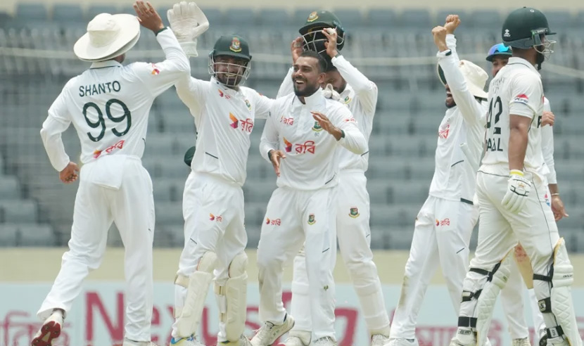 মিরপুর টেস্টে লিড পেল বাংলাদেশ