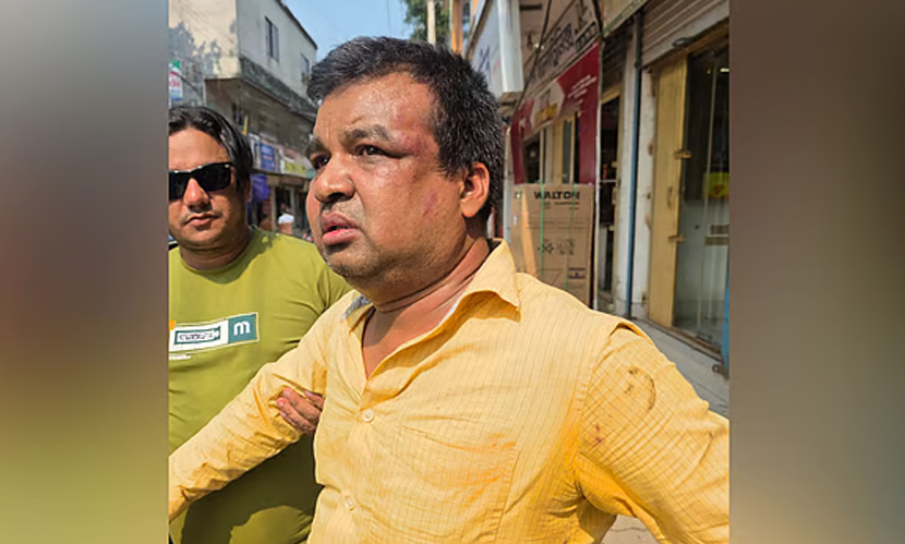 ব্রাহ্মণবাড়িয়ায় দোকানে ভ্যাটের কাগজ দেখাতে বলায় পরিদর্শককে মারধর