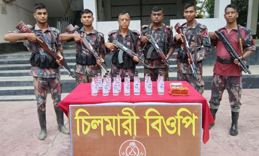 কুষ্টিয়ায় সাড়ে ১৩ লাখ টাকার ভারতীয় মাদক ও চোরাচালান পণ্য উদ্ধার