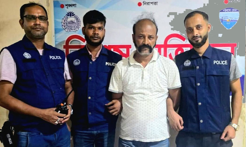 চট্টগ্রামে ককটেলসহ নিষিদ্ধ যুবলীগ সভাপতি গ্রেফতার