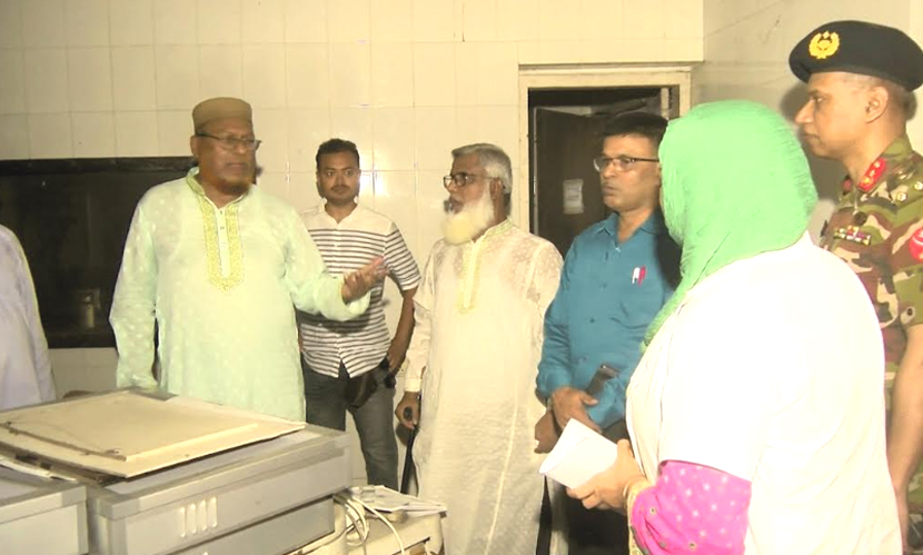 রমেক পরিদর্শনে ৩ এমপি, ২৬টি এক্স-রে মেশিনের মধ্যে ২৪টিই অচল