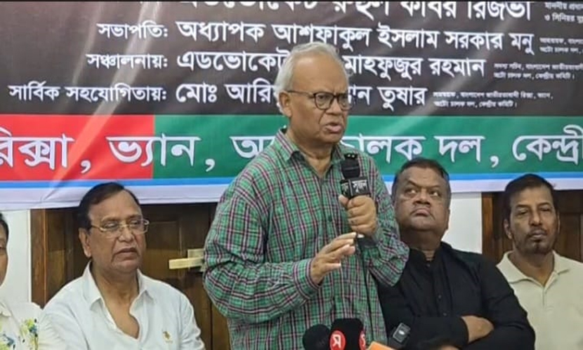 সরকারের বিরুদ্ধে চক্রান্তের জাল বিস্তার করার চেষ্টা চলছে: রিজভী