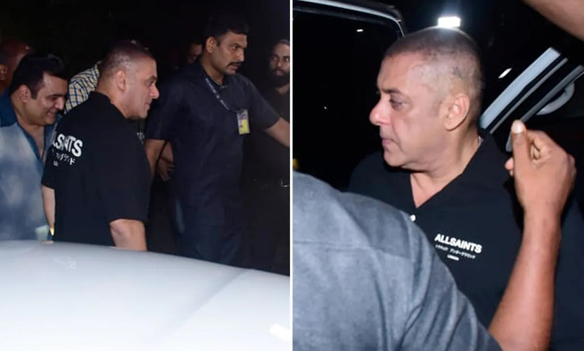নেড়া মাথায় নেটদুনিয়া কাঁপালেন সালমান খান নেড়া মাথায় নেটদুনিয়া কাঁপালেন সালমান খান