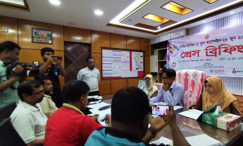 লক্ষ্মীপুরে ‘ভিটামিন এ ক্যাপসুল’ পাচ্ছে ৩ লাখ ২০ হাজার শিশু