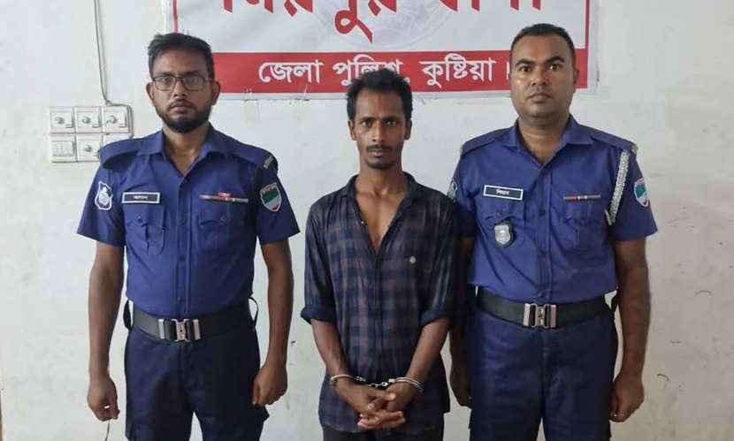 কুষ্টিয়ায় শ্বশুরকে মাদক দিয়ে ফাঁসাতে গিয়ে জামাই আটক