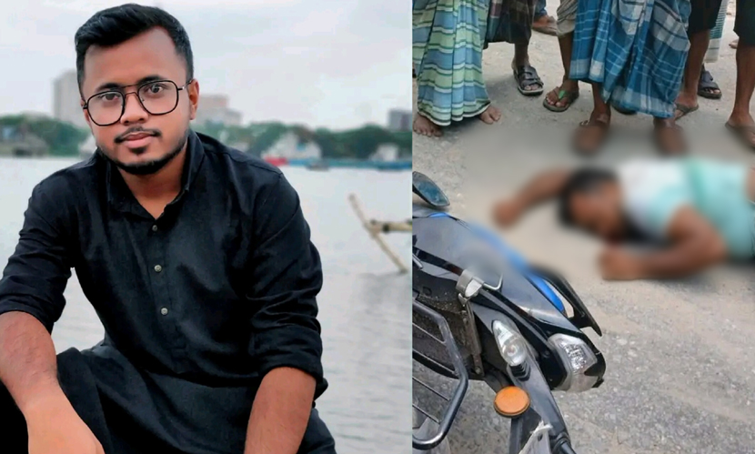 চাঁদপুরে ট্রাকের ধাক্কায় মোটরসাইকেলচালক নিহত