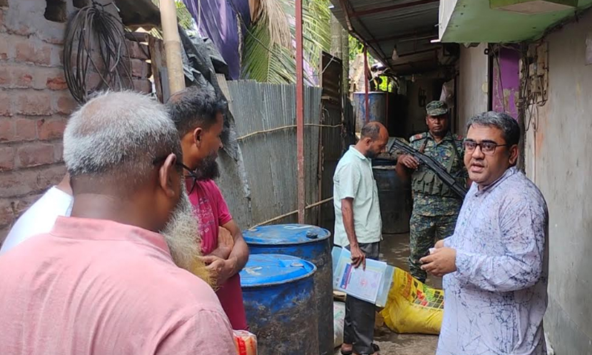 চুয়াডাঙ্গায় বেকারিকে ৬০ হাজার টাকা জরিমানা