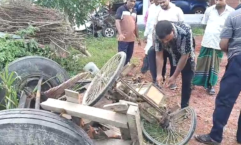 ফরিদপুরের ভাঙ্গায় কভারভ্যানের ধাক্কায় ভ্যানের যাত্রী নিহত