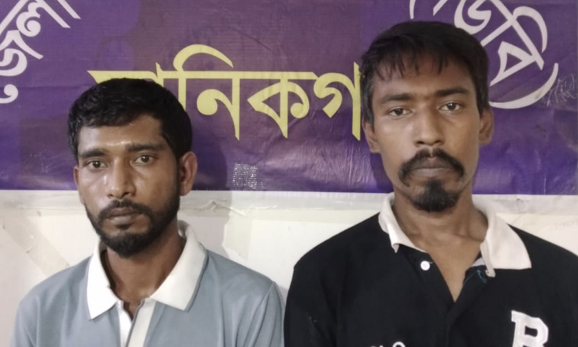 মানিকগঞ্জে হেরোইনসহ ২ মাদক কারবারি গ্রেফতার