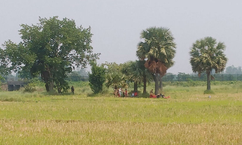 সাপাহার সীমান্তে ৯ জনকে পুশ-ইনের চেষ্টা, বিজিবির বাধা