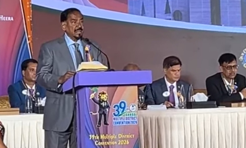 লায়ন্স ইন্টারন্যাশনালের সামাজিক দায়বদ্ধতা আগামী প্রজন্মকে অনুপ্রাণিত করবে: স্পিকার