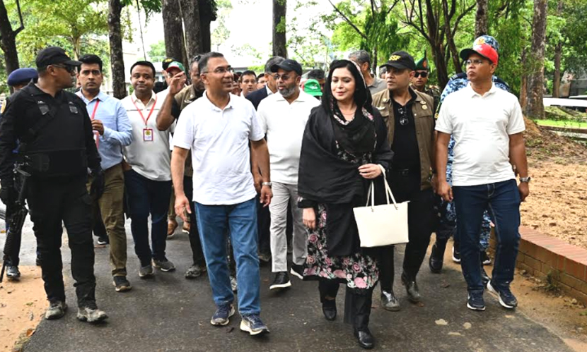 কক্সবাজারের ডুলাহাজারার সাফারি পার্কে পৌঁছেছেন প্রধানমন্ত্রী