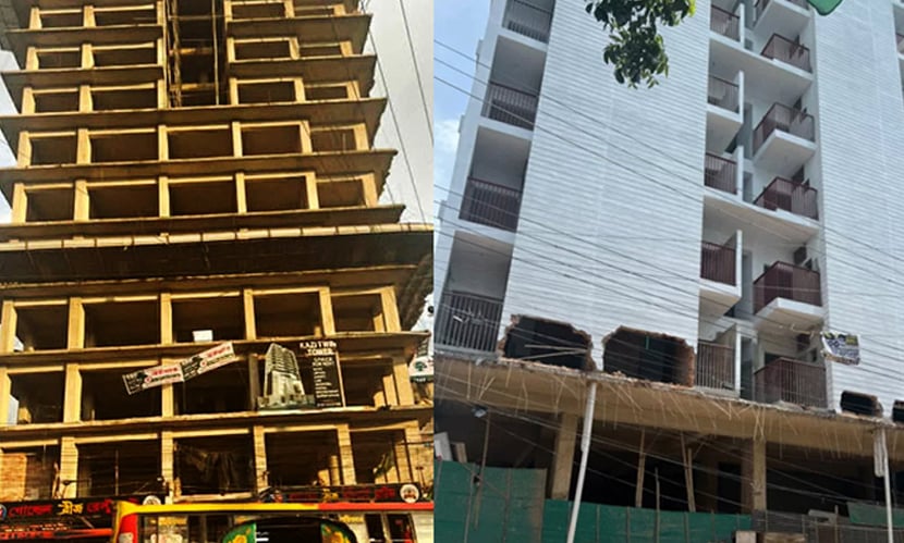 নকশাবহির্ভূত ভবন নির্মাণ, সিডিএর অভিযানে ৪০ লাখ টাকা জরিমানা