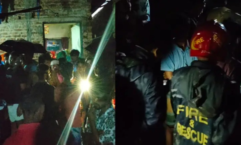 খাবার প্রস্তুত করছিলেন গৃহবধূ, পাহাড়ধসে রান্না ঘরেই গেল প্রাণ