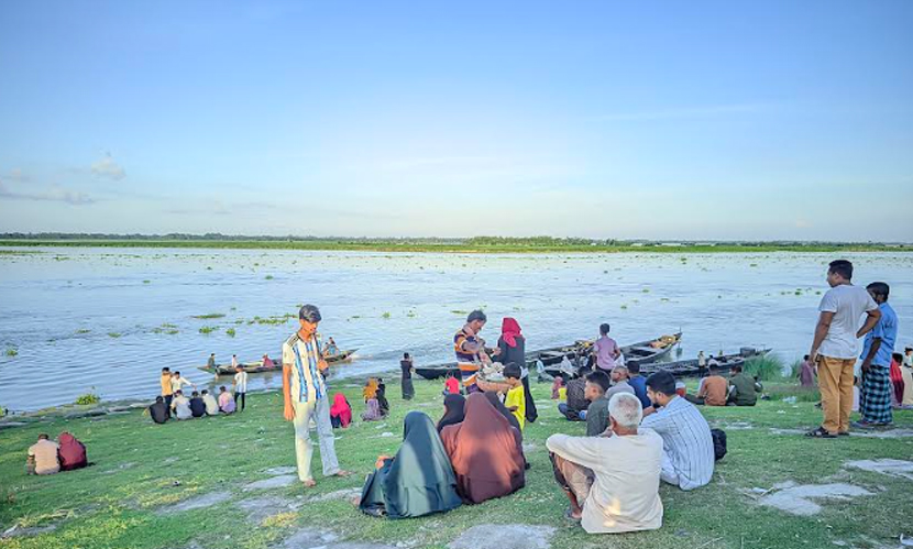 গাইবান্ধায় নদীভাঙন রক্ষার বাঁধে জেগেছে পর্যটনের সম্ভাবনা