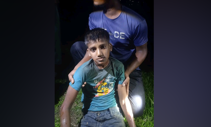 নীলফামারীতে চলন্ত ট্রেন থেকে পড়ে স্কুলছাত্র আহত