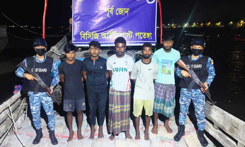 মায়ানমারে পাচারের সময় ৬০০ বস্তা সিমেন্ট জব্দ, আটক ৫