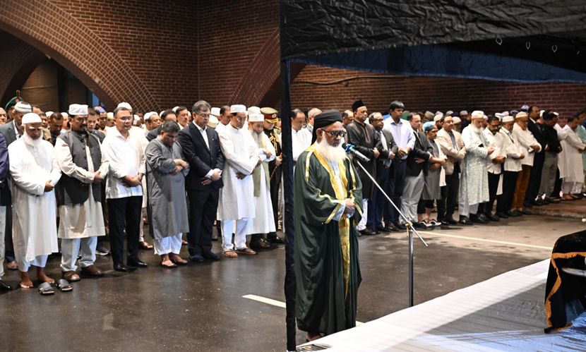 ব্যারিস্টার জমির উদ্দিন সরকারের জানাজায় প্রধানমন্ত্রীর অংশগ্রহণ