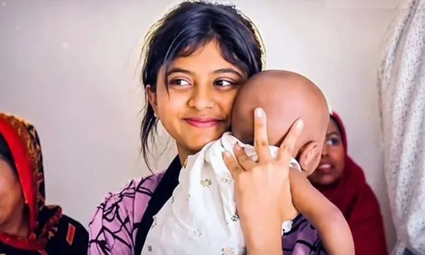 আপাতত ১৩ বছর বয়সী মায়ের কোলেই থাকছে ৭ মাসের শিশু