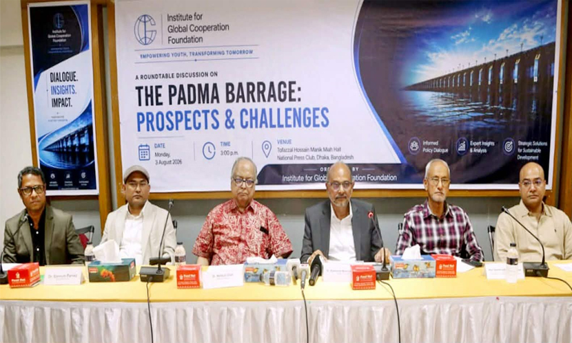 পানি নিরাপত্তা, কৃষি ও জলবায়ু সহনশীলতা নিয়ে গুরুত্বারোপ