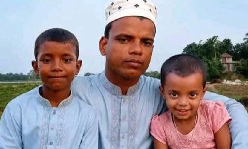 দুই শিশু সন্তানকে হত্যার অভিযোগে বাবা আটক