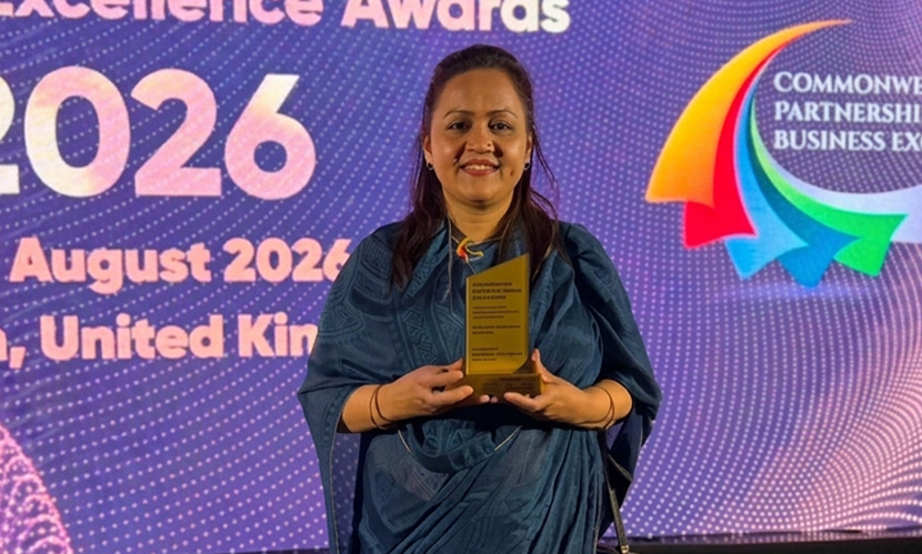 কমনওয়েলথ বিজনেস এক্সিলেন্স অ্যাওয়ার্ড ২০২৬ পেলেন উত্তরা ইউনিভার্সিটির উপাচার্য