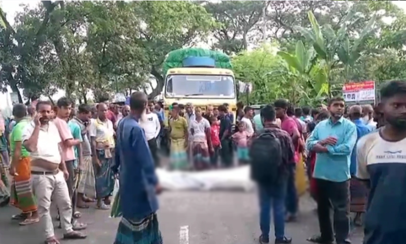 সিরাজগঞ্জে ট্রাক-পিকআপ সংঘর্ষে ব্যবসায়ী নিহত