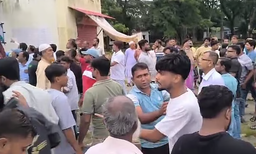 শরীয়তপুরে জামায়াতের কর্মসূচিতে বিএনপির হামলা ও সাংবাদিককে মারধরের অভিযোগ