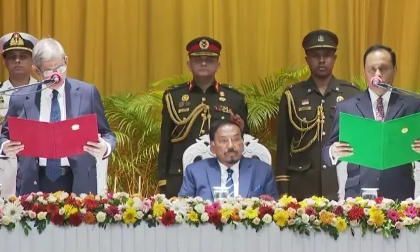 রাষ্ট্রপতি হিসেবে শপথ নিলেন মির্জা ফখরুল ইসলাম আলমগীর