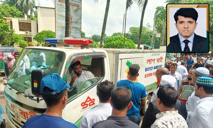 দাঁড়িয়ে থাকা ট্রাকে প্রাইভেটকারের ধাক্কা, সহকারী জজ নিহত