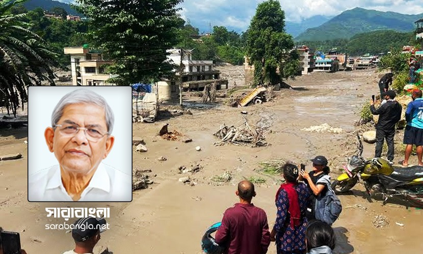 নেপালে বন্যা ও ভূমিধসে প্রাণহানিতে রাষ্ট্রপতির শোক