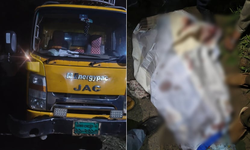 টাঙ্গাইলে ট্রাকচাপায় মা-মেয়ে নিহত