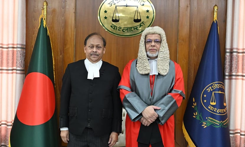 আপিল বিভাগের বিচারপতি হিসেবে শপথ নিলেন মো. হাবিবুল গনি