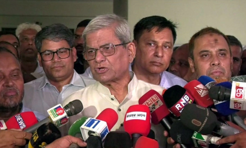 রাষ্ট্রপতি কে হবেন সিদ্ধান্ত নেবেন প্রধানমন্ত্রী তারেক রহমান: মির্জা ফখরুল