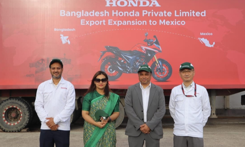 এবার মেক্সিকোতে যাচ্ছে বাংলাদেশে তৈরি ‘হোন্ডা’