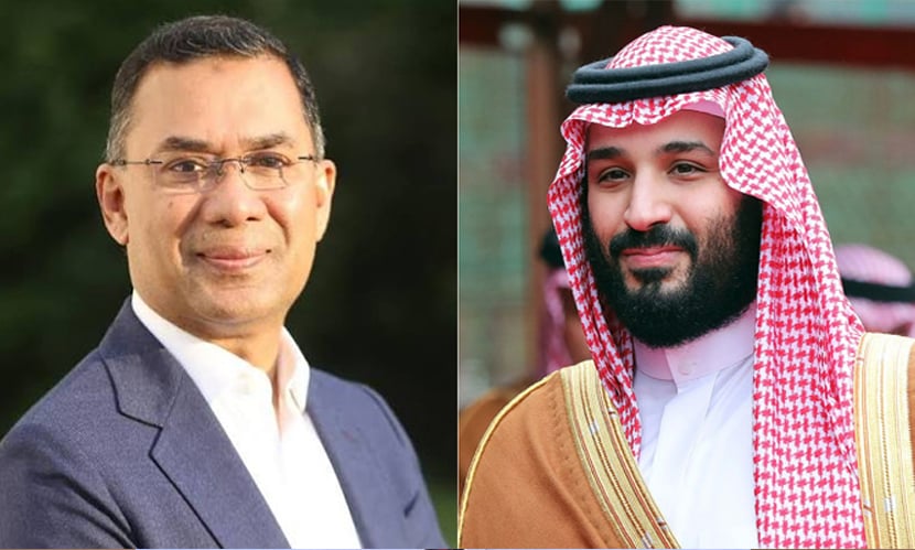 সৌদি যুবরাজকে চিঠি দিলেন তারেক রহমান