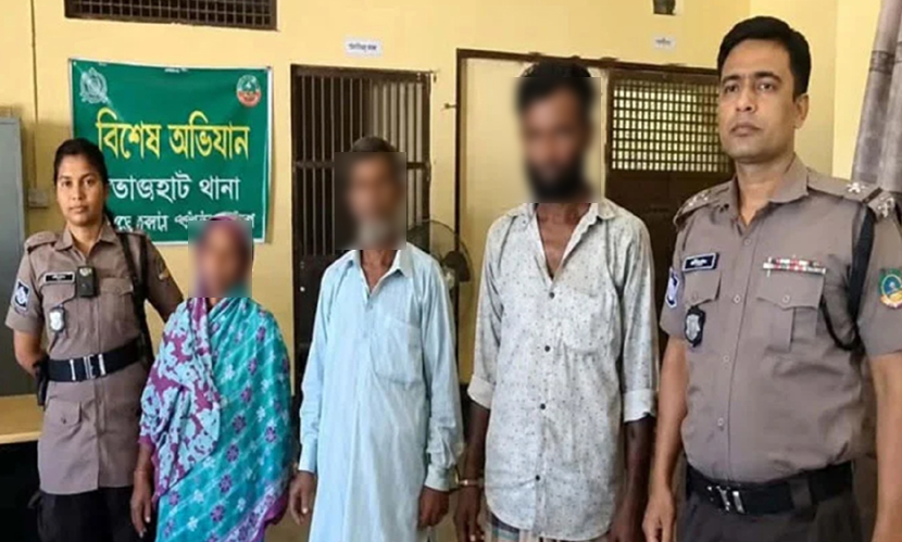 রংপুরে গ্যারেজ মালিক হত্যা: সাবেক স্ত্রীসহ গ্রেফতার ৩