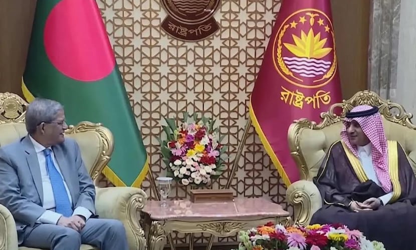 রাষ্ট্রপতির সঙ্গে সৌদি রাষ্ট্রদূতের সৌজন্য সাক্ষাৎ