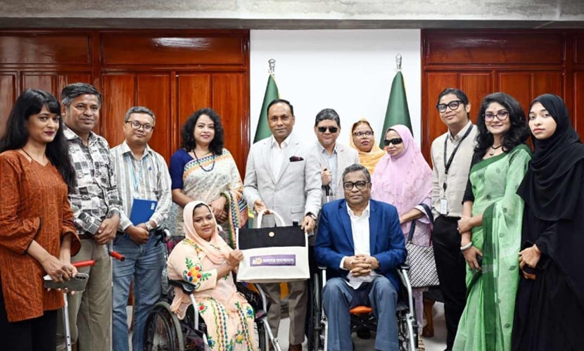 প্রতিবন্ধীদের কোনোভাবেই বাধা হিসেবে দেখা উচিত নয়: ভারপ্রাপ্ত স্পিকার