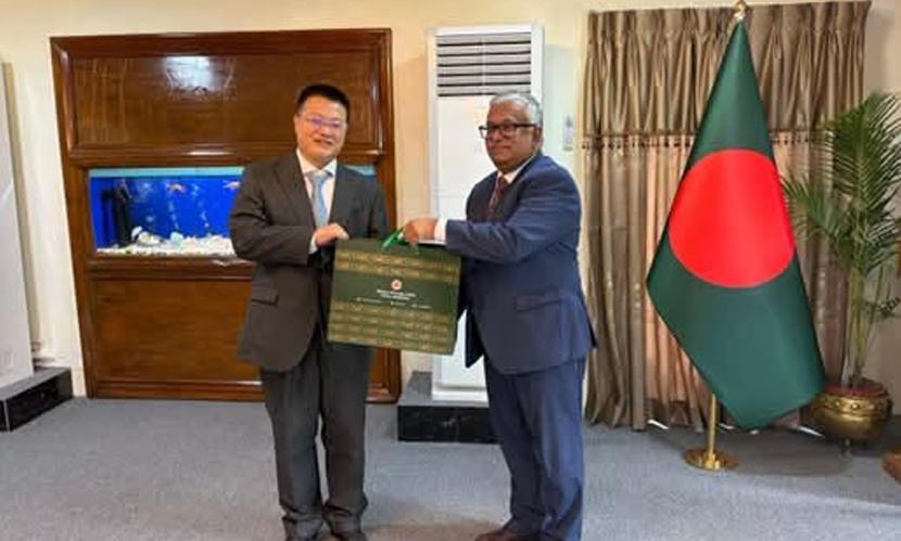 চীনের রাষ্ট্রদূত ইয়াও ওয়েনকে বিদায় জানালেন পররাষ্ট্র সচিব
